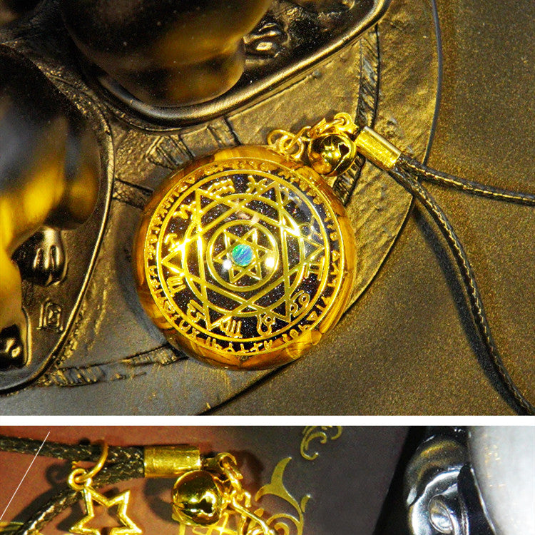 high positive energy Twelve Constellations Guardian Tiger Eye Stone Crystal Raw Stone Necklace