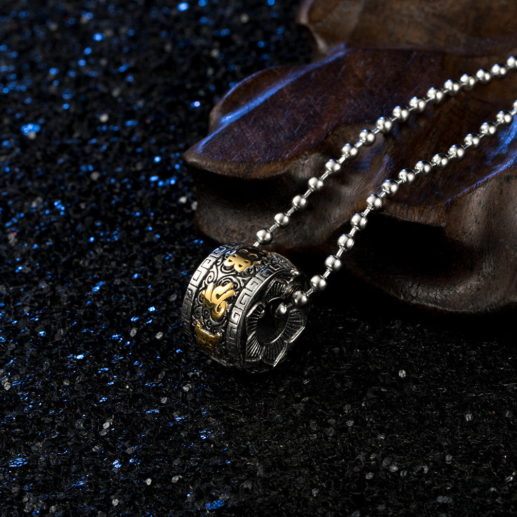 Mantra Lotus Pendant