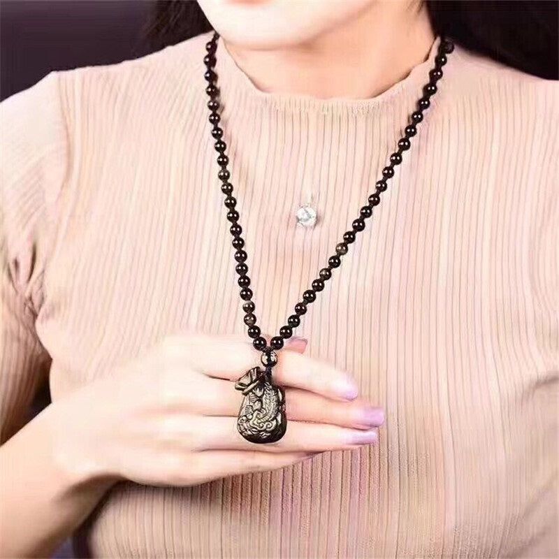 Fortune Money Bag Necklace