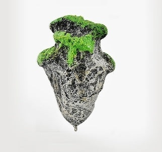 Simulation of floating stone aquarium landscaping decoration artificial pumice  water grass landscaping stone suspended stone decoration