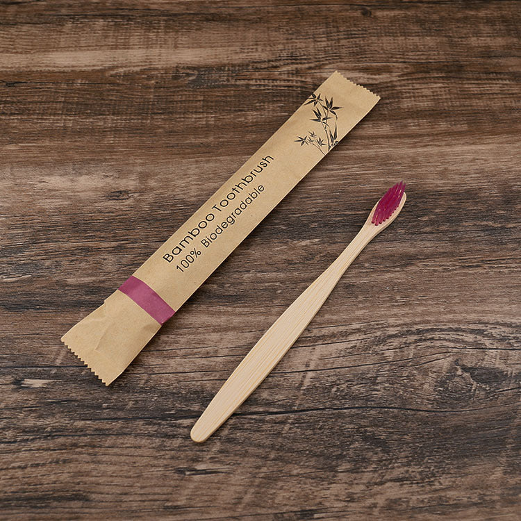 Healthy 10Pcs Colorful Toothbrush Natural Bamboo Tooth Brush Set Soft Bristle Charcoal Teeth Eco Bamboo Toothbrushes Dental Oral Care