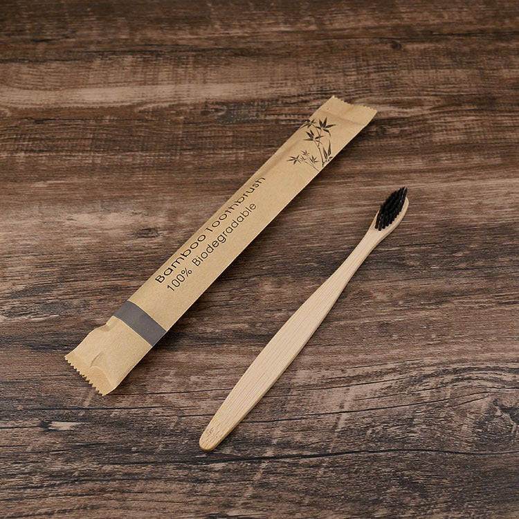 Healthy 10Pcs Colorful Toothbrush Natural Bamboo Tooth Brush Set Soft Bristle Charcoal Teeth Eco Bamboo Toothbrushes Dental Oral Care