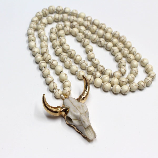 Stone Lava Stone Beads Stone Beads Wear Bead Necklace
