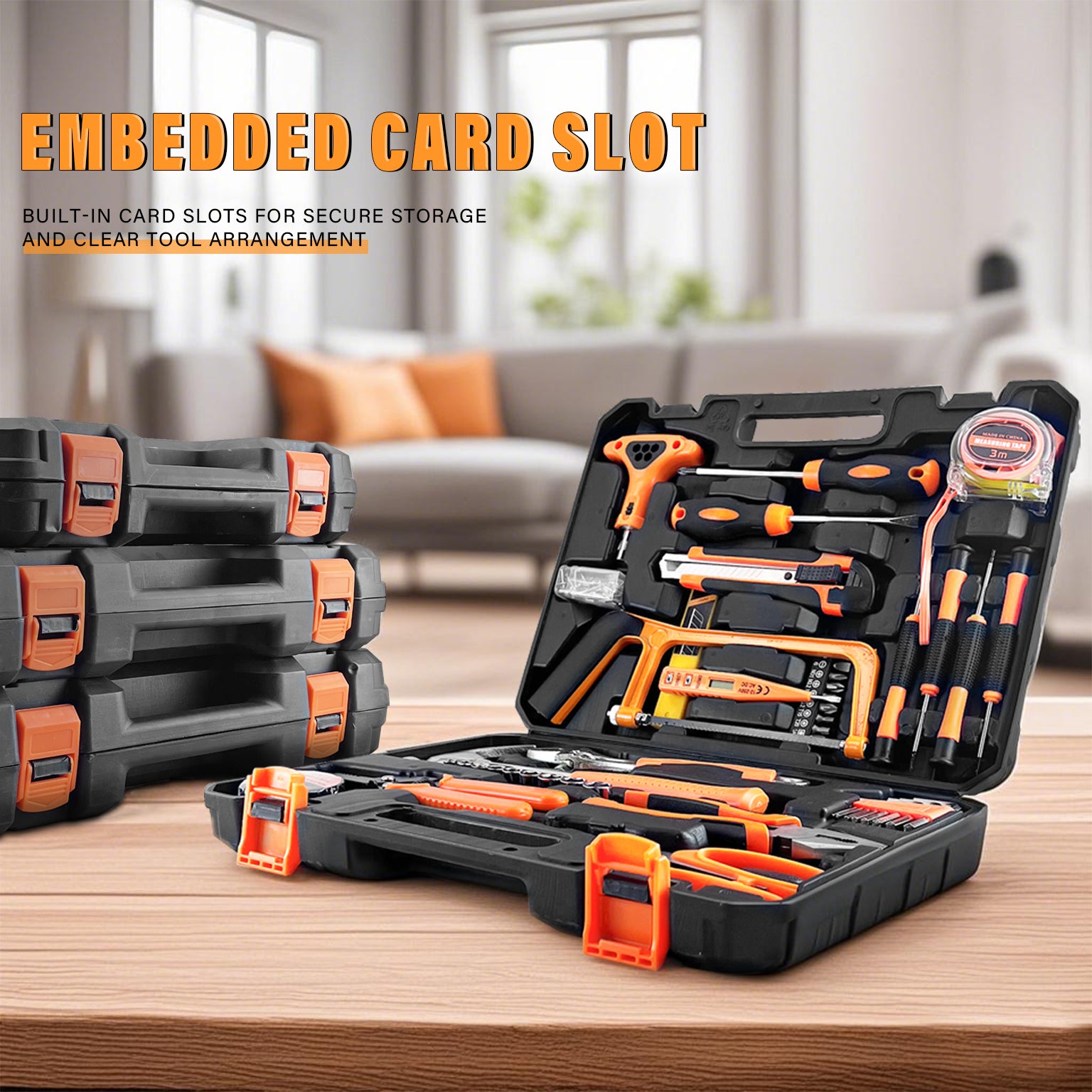 95 Piece Toolbox, Model SLD-0122GJX