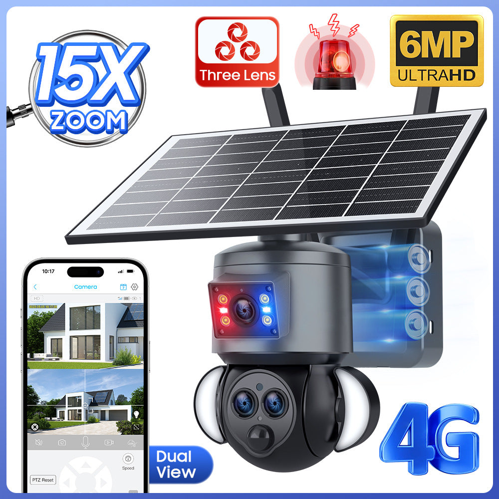 15X Zoom Gun Ball Linkage WiFi Camera