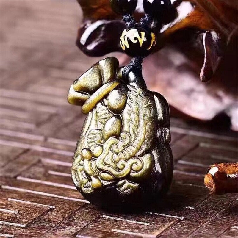 Fortune Money Bag Necklace