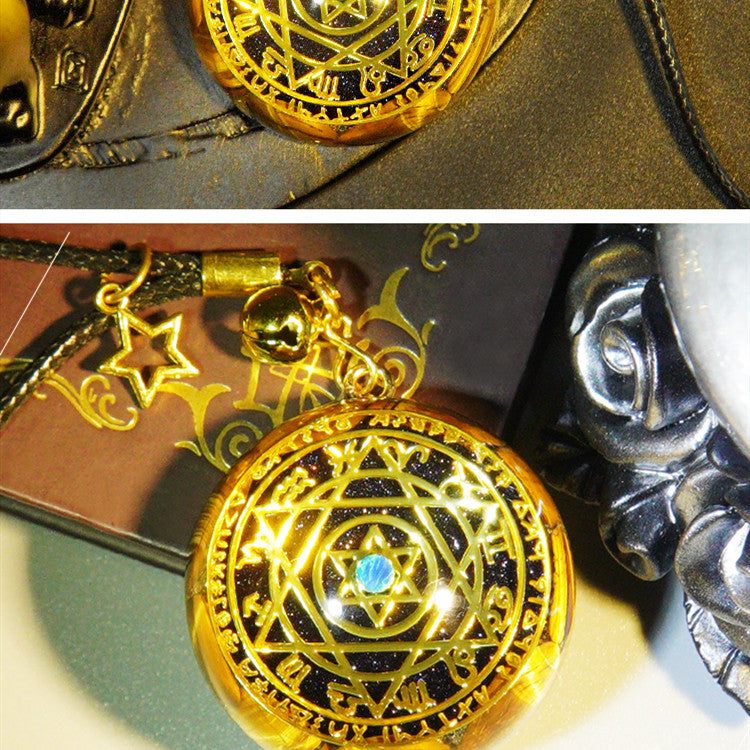 high positive energy Twelve Constellations Guardian Tiger Eye Stone Crystal Raw Stone Necklace