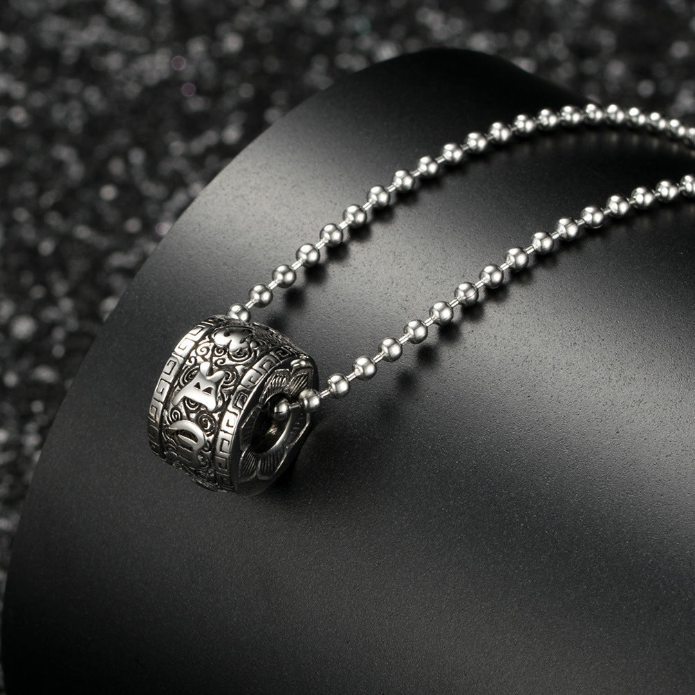 Mantra Lotus Pendant