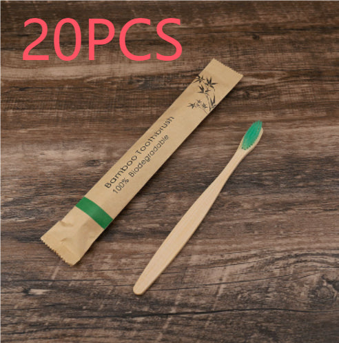 Healthy 10Pcs Colorful Toothbrush Natural Bamboo Tooth Brush Set Soft Bristle Charcoal Teeth Eco Bamboo Toothbrushes Dental Oral Care