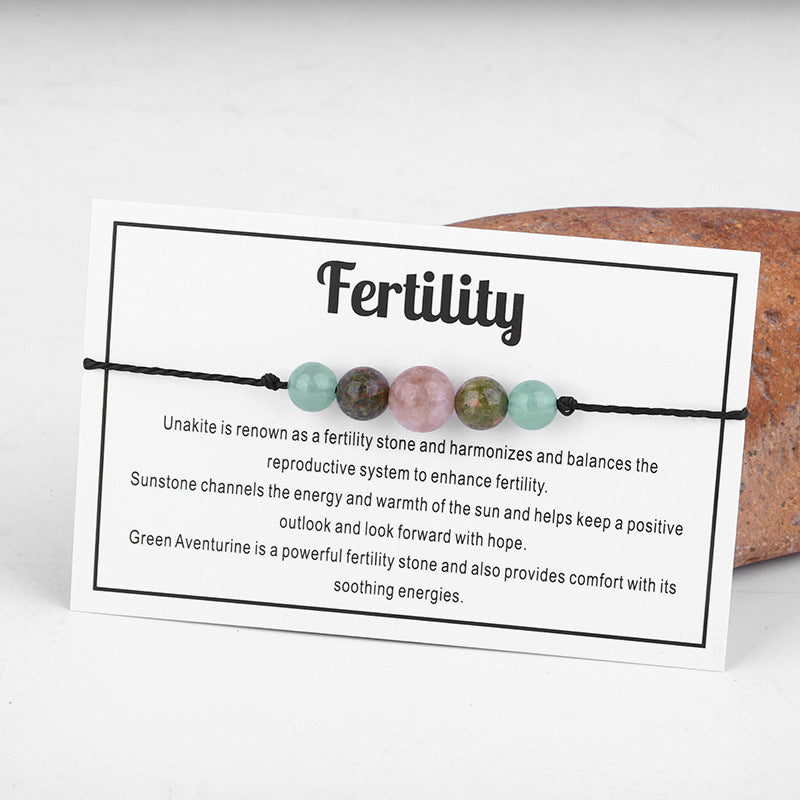 Sun Stone Green Aventurine Stone Combination Meaning Bracelet