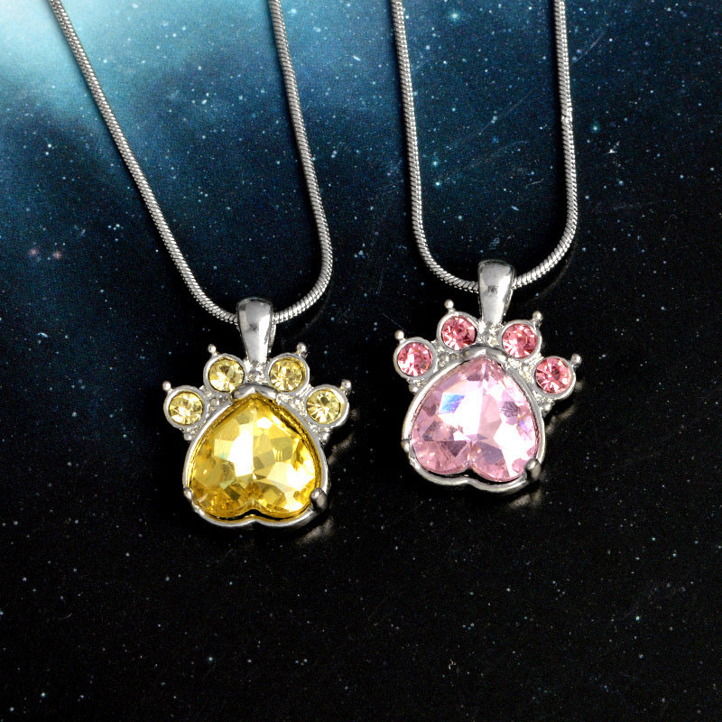 birth stone necklace