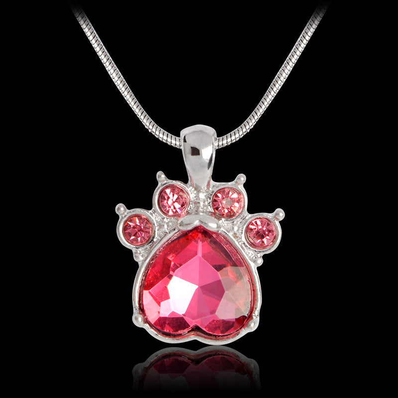 birth stone necklace