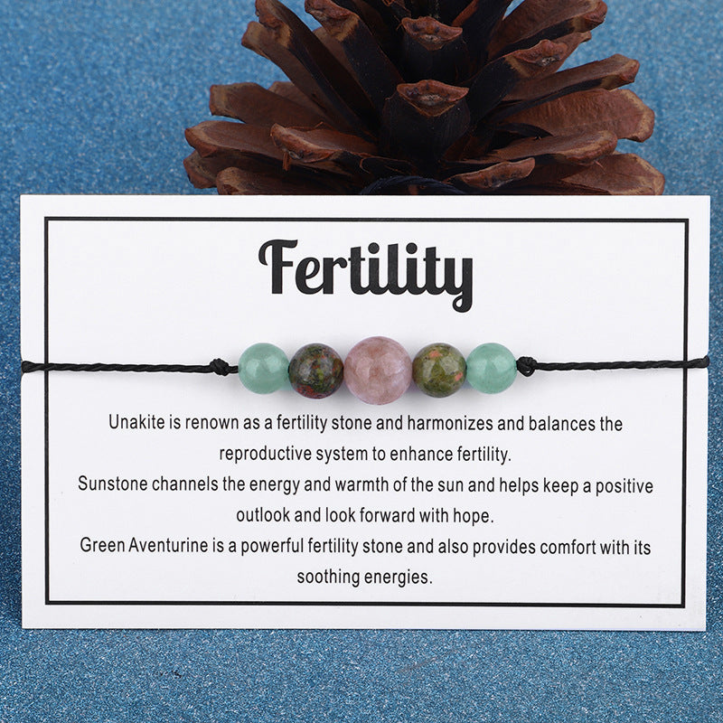 Sun Stone Green Aventurine Stone Combination Meaning Bracelet