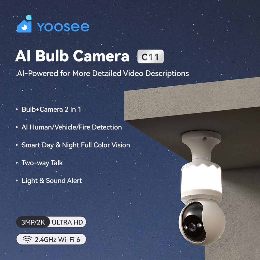 TS AI Bulb Camera