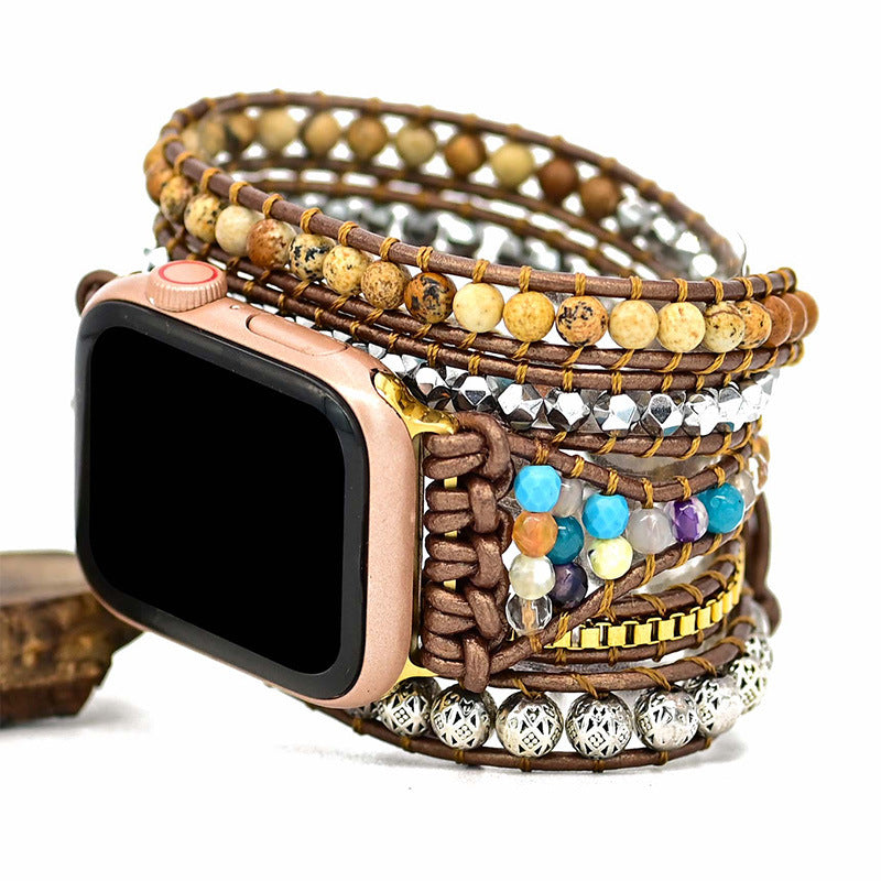 Natural Stone Picture Stone Watch Strap