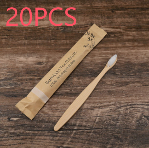 Healthy 10Pcs Colorful Toothbrush Natural Bamboo Tooth Brush Set Soft Bristle Charcoal Teeth Eco Bamboo Toothbrushes Dental Oral Care