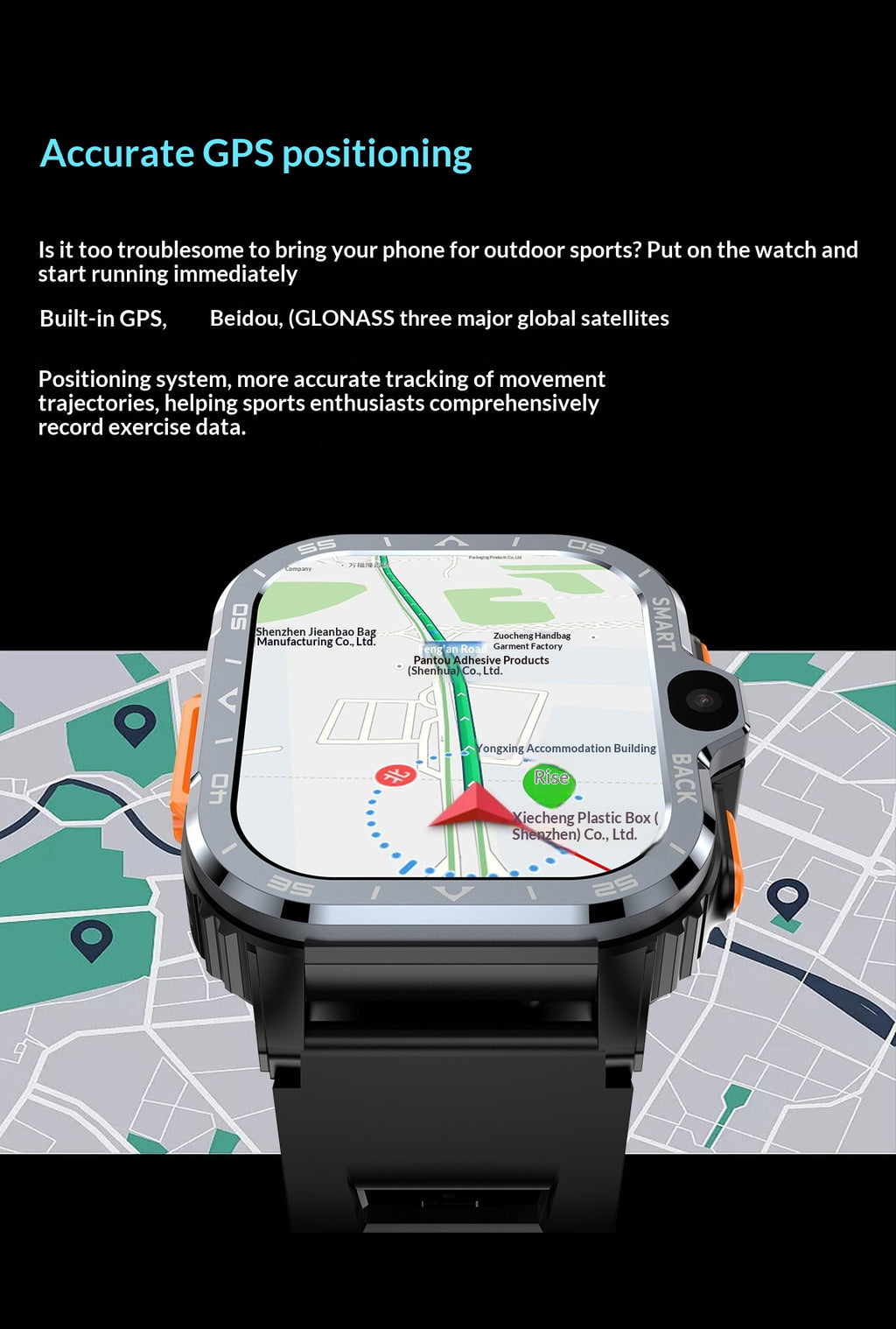 Smart Watch WIFI Phone With Camera