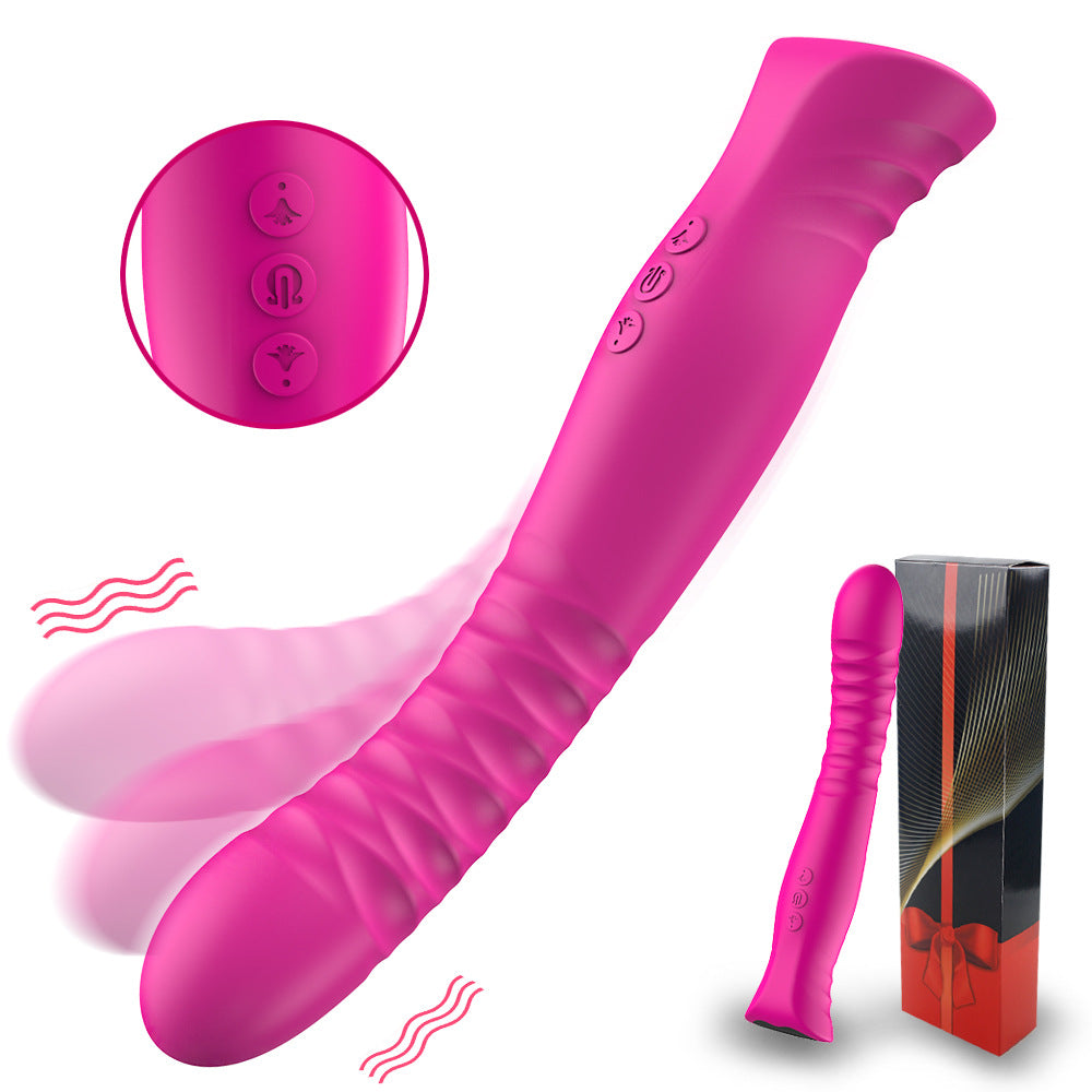 Rechargeable Silicone Electric Plastic Toy Massager